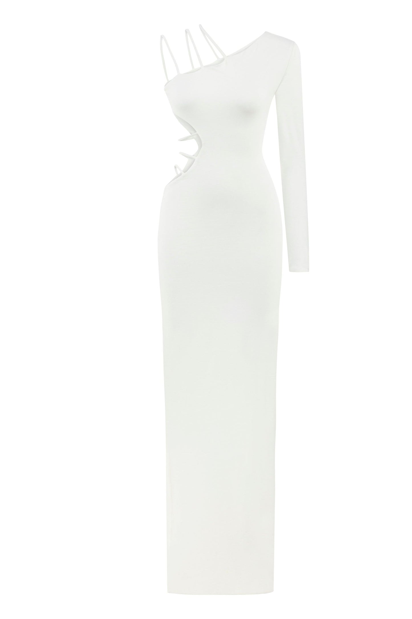 AURORA ONE SHOULDER MAXI DRESS