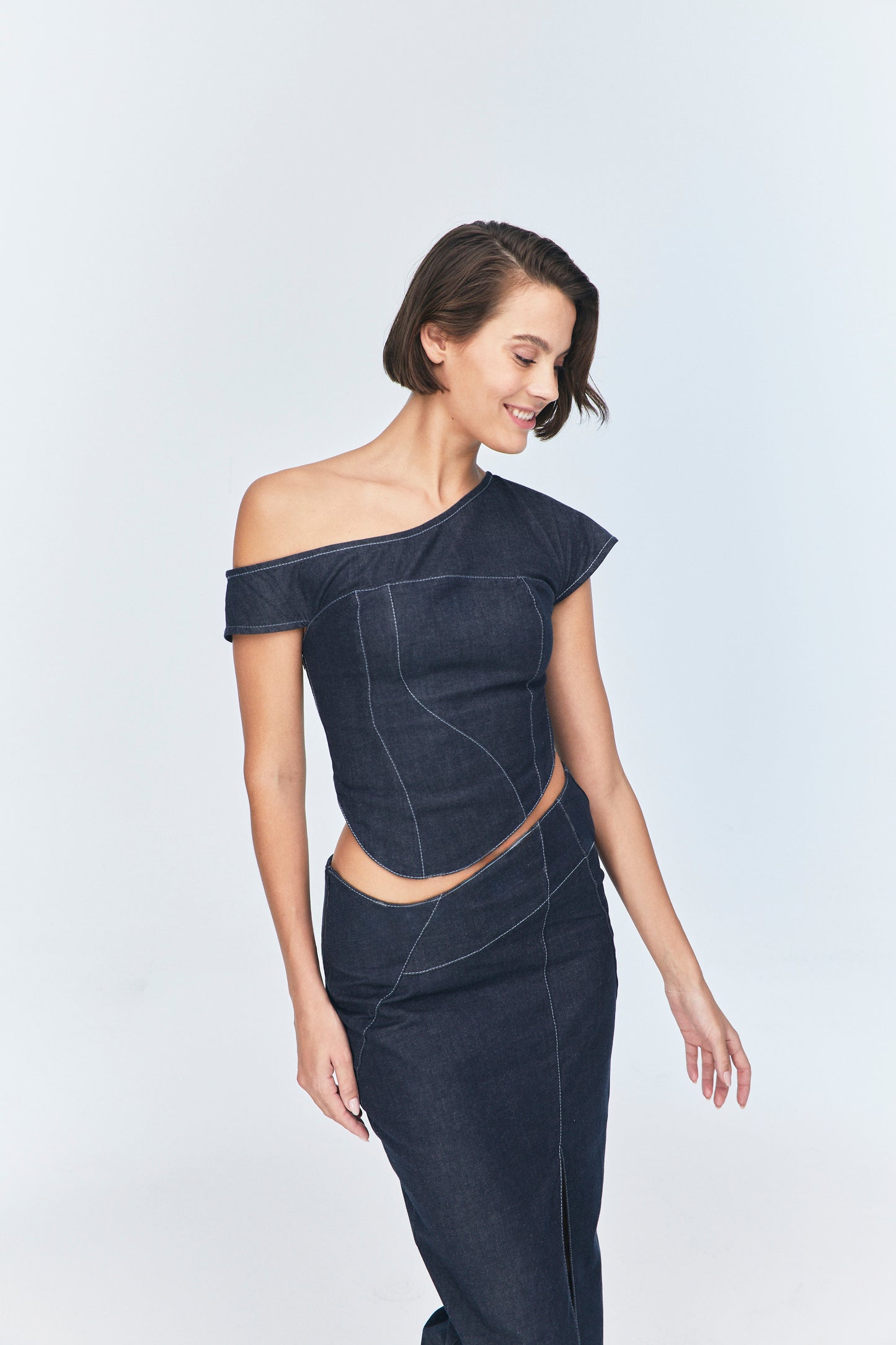 VONK ASYMMETRIC SKIRT