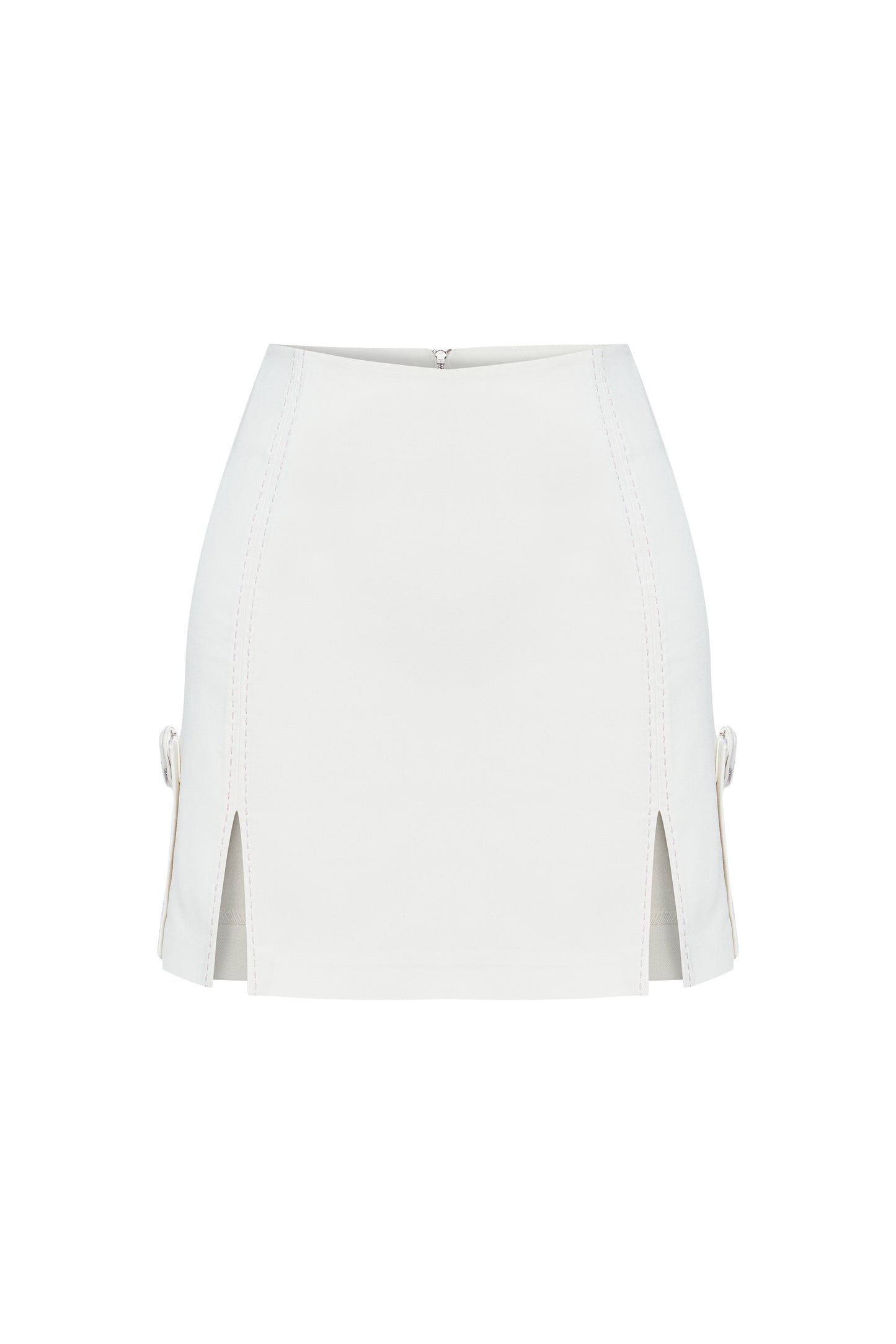 CATALINA WHITE DENIM SKIRT