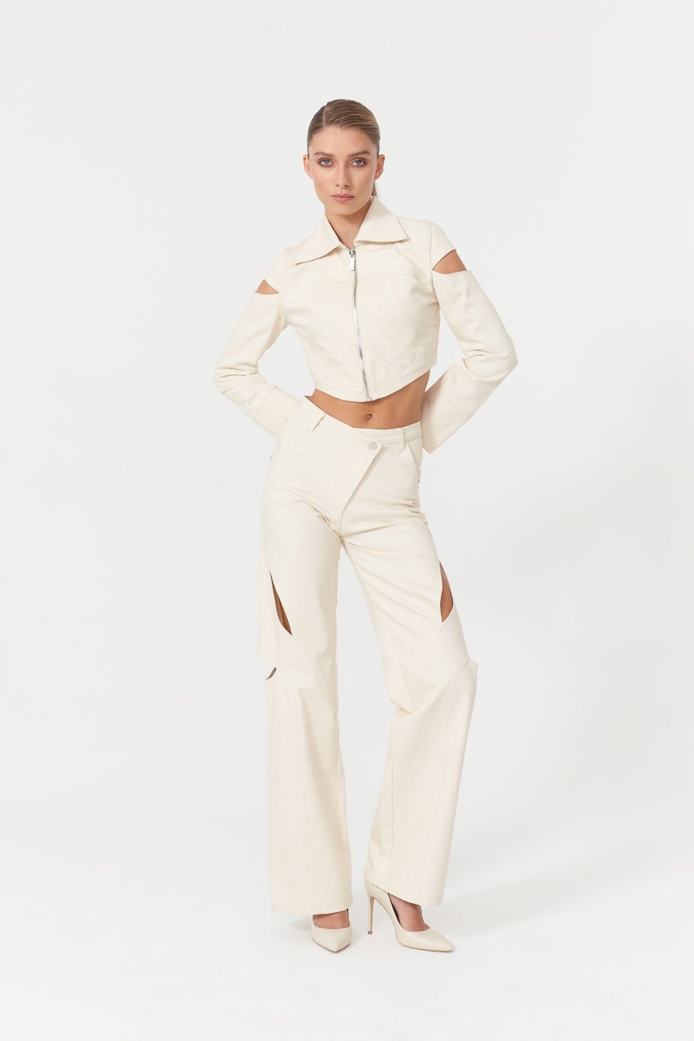 Chaby Cut Out Pants