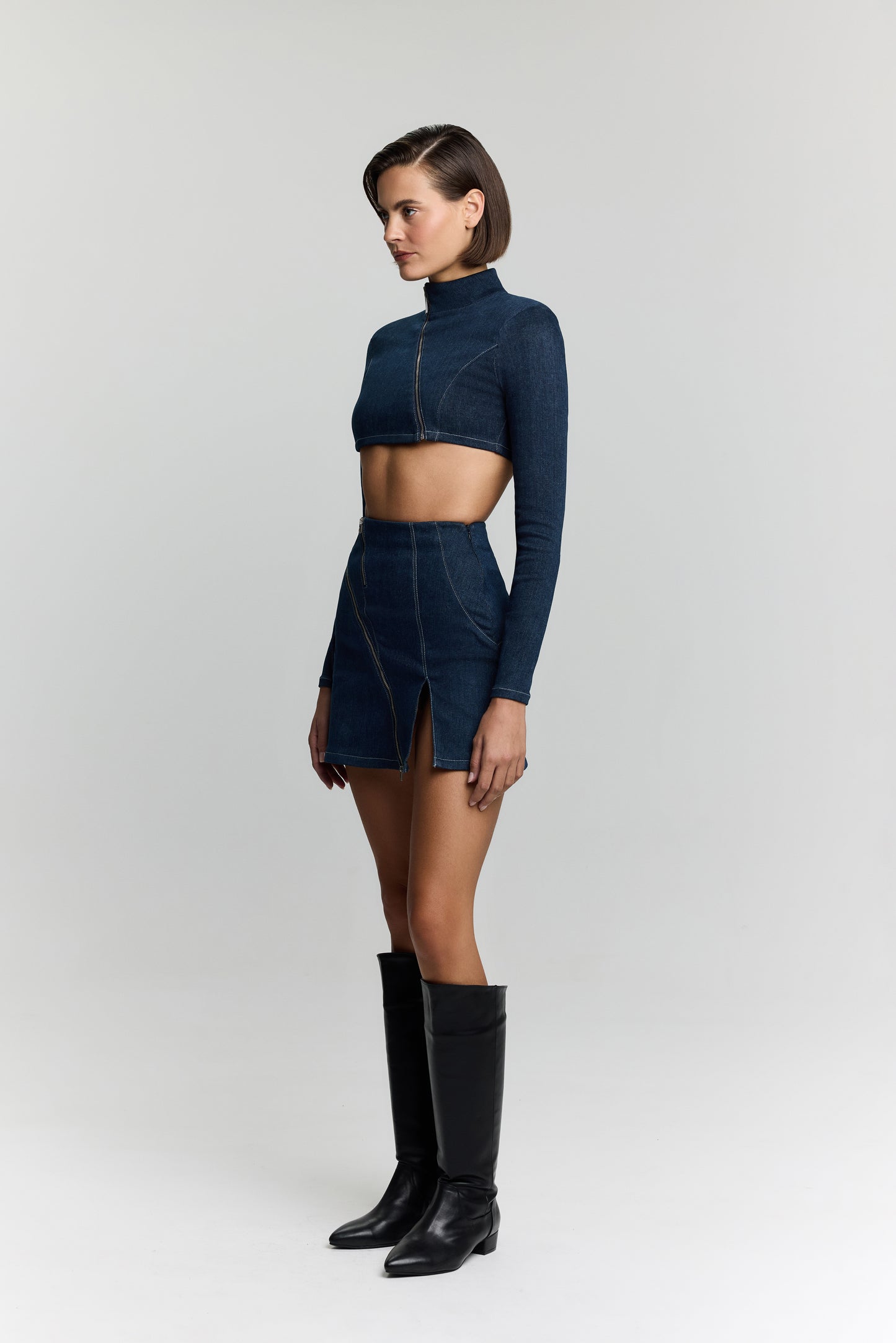 SPIN WITHOUT DENIM SKIRT