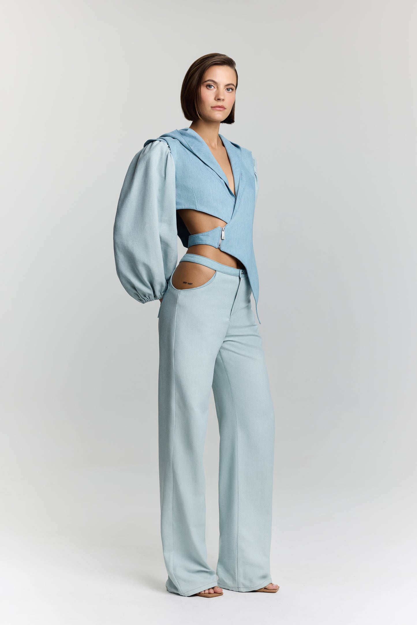 BELINDA DENIM TROUSER