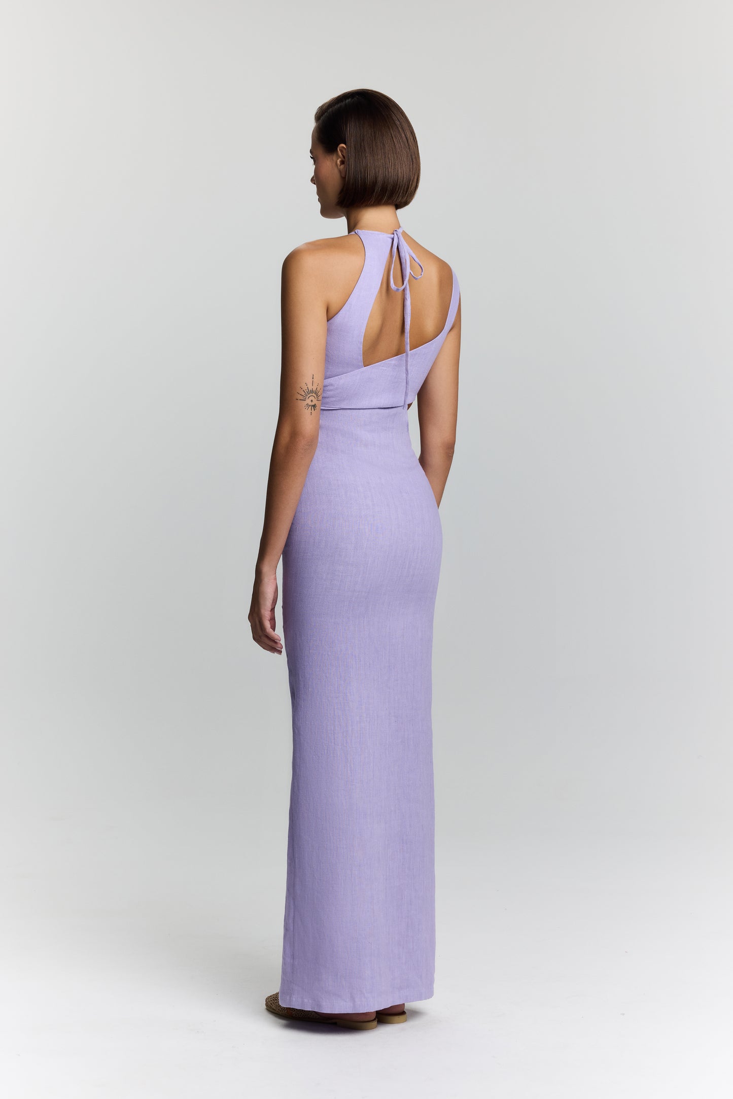 LUNA LINEN DRESS