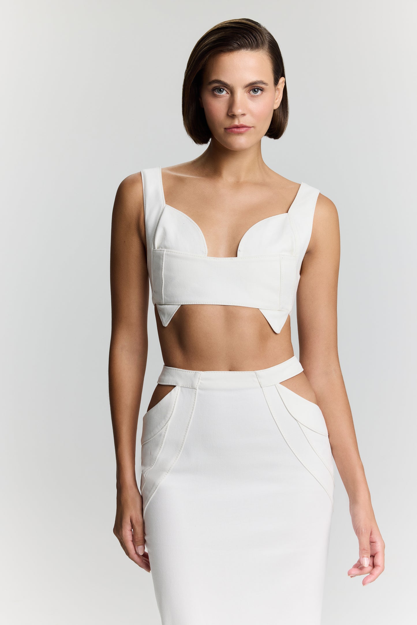 ELENA DENIM CROP