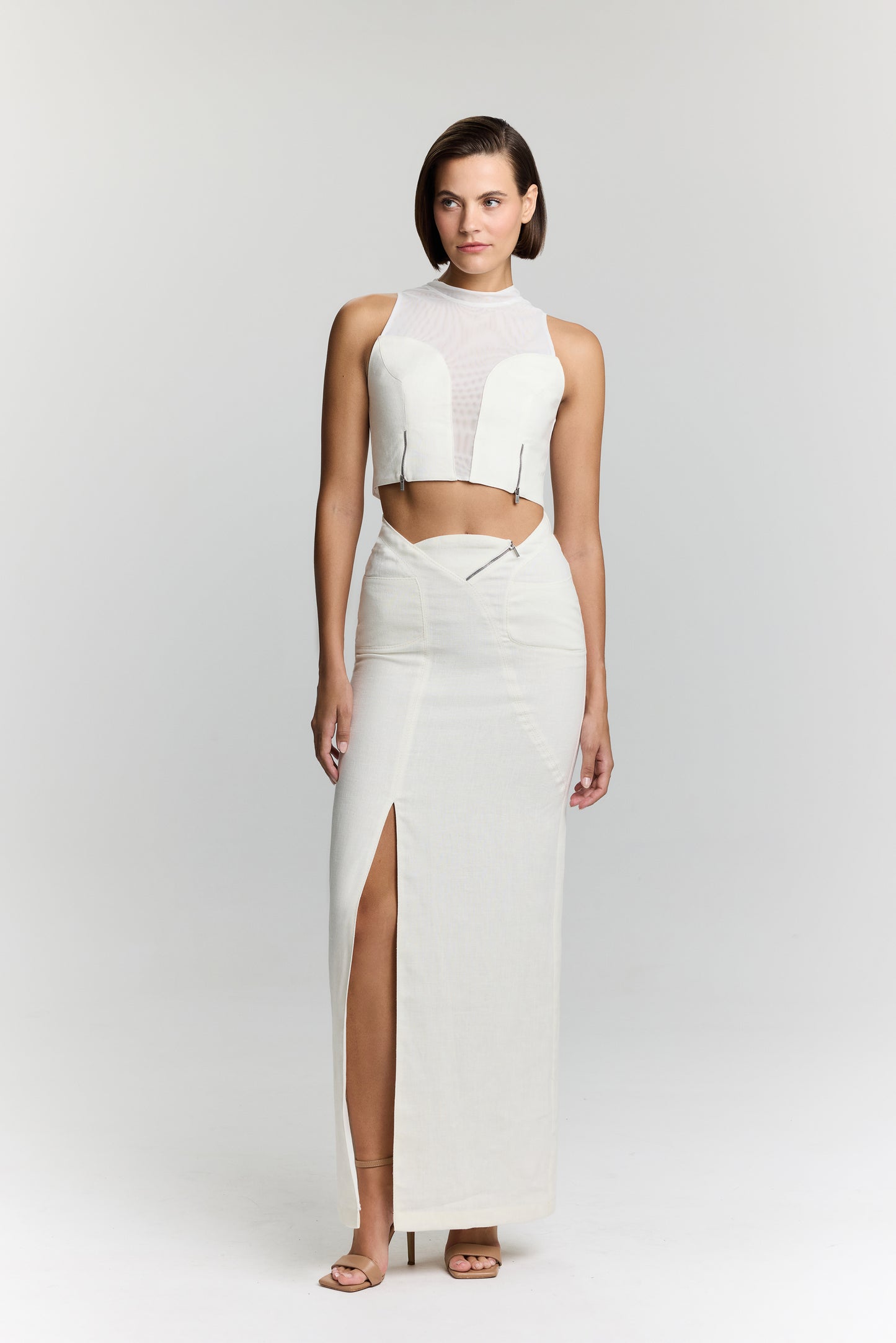 SERENA LINEN SKIRT