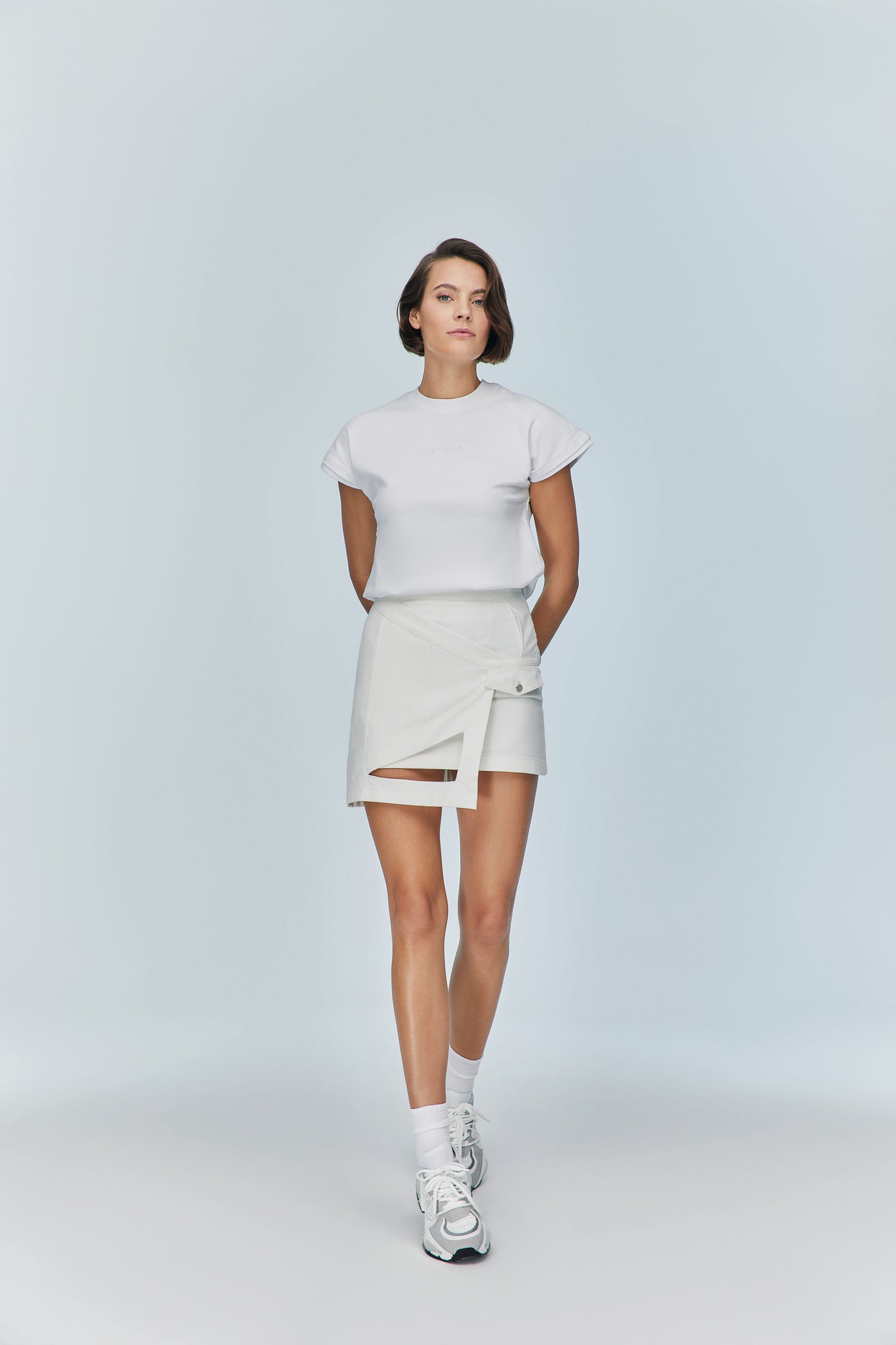 RON EYE MINI SKIRT