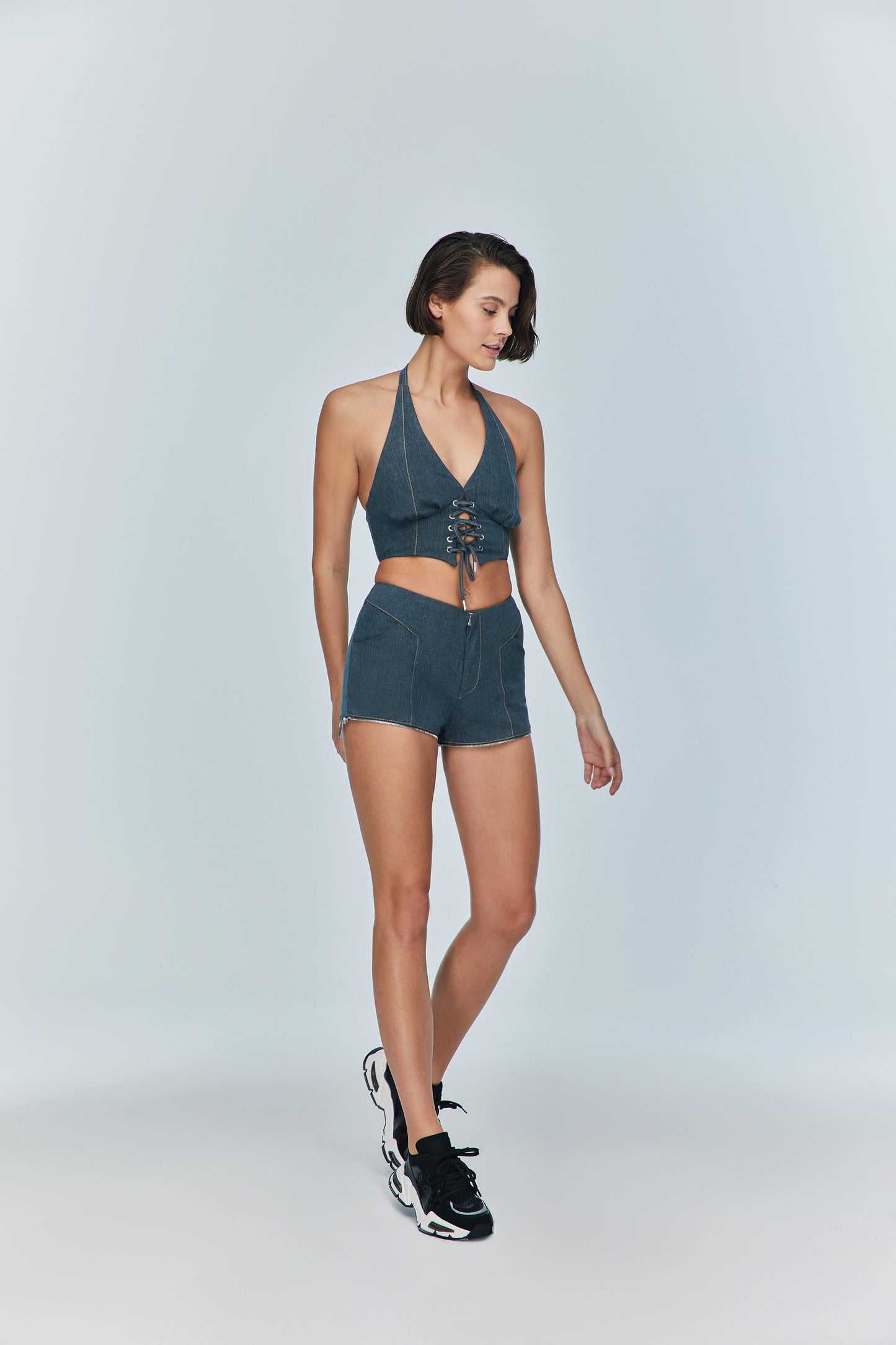 MONTE PANTS & ZIPPER SHORT
