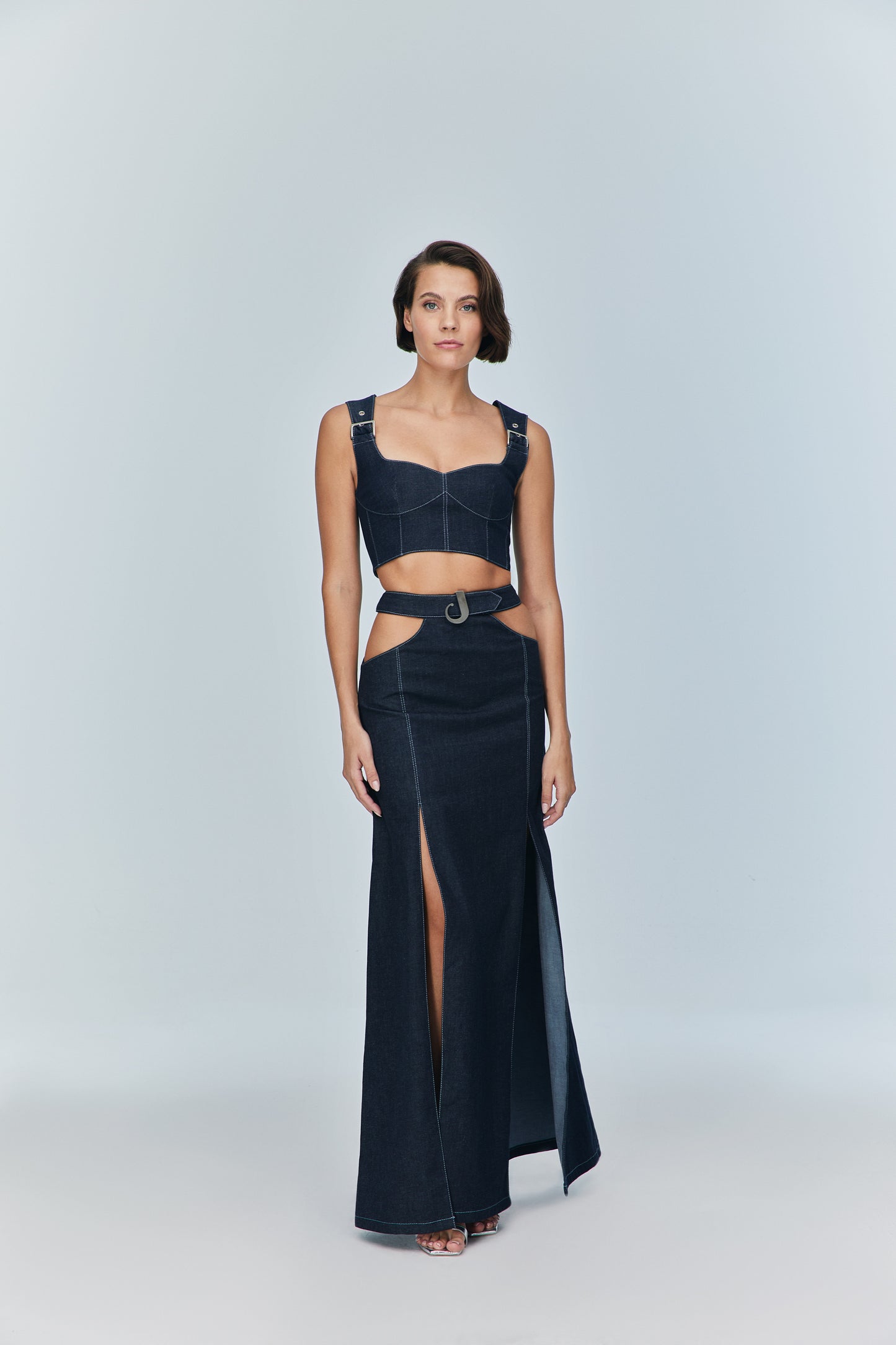 VONK BELTED TOP