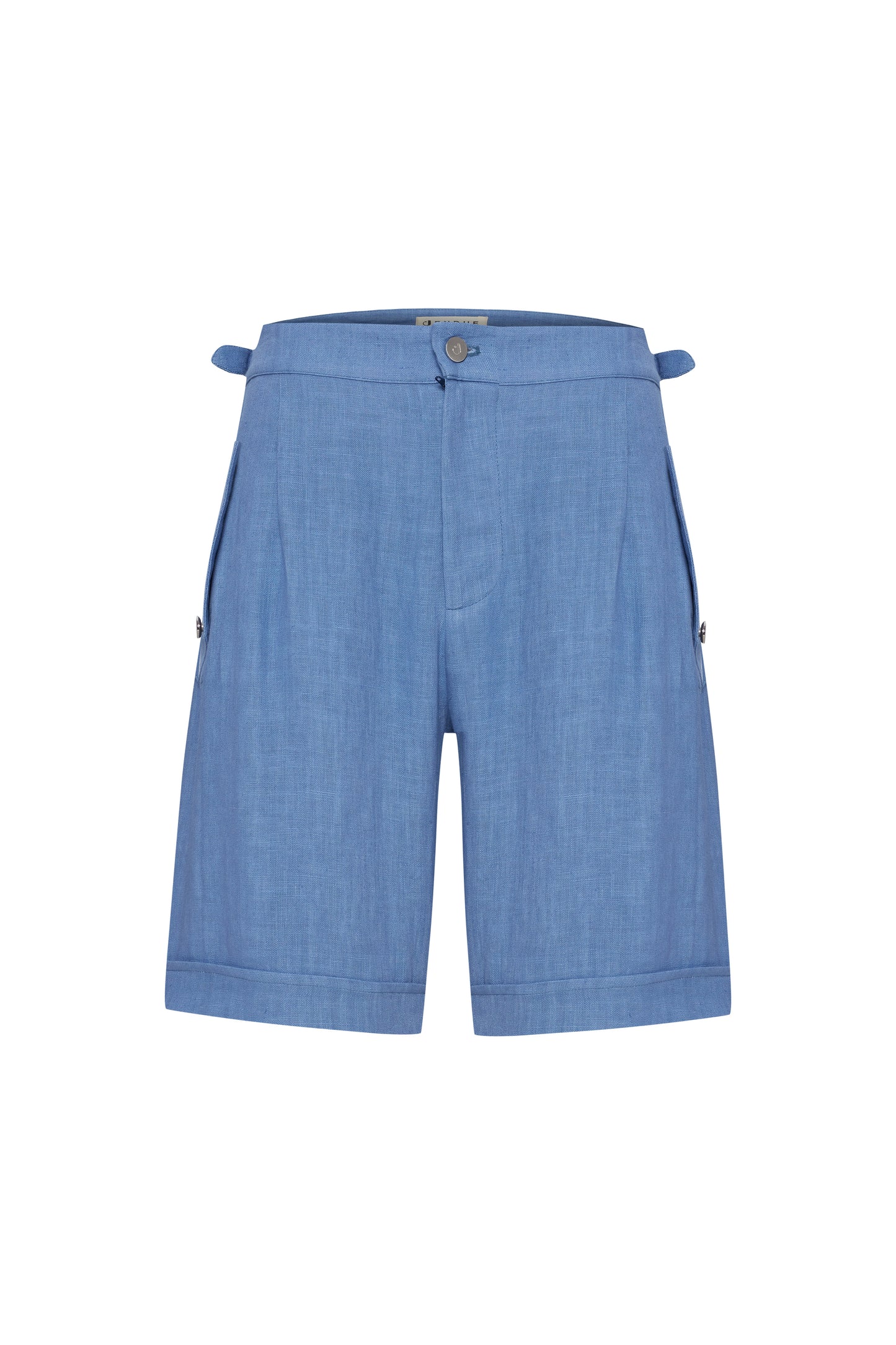 LUCIA MEN BLUE LINEN SHORT