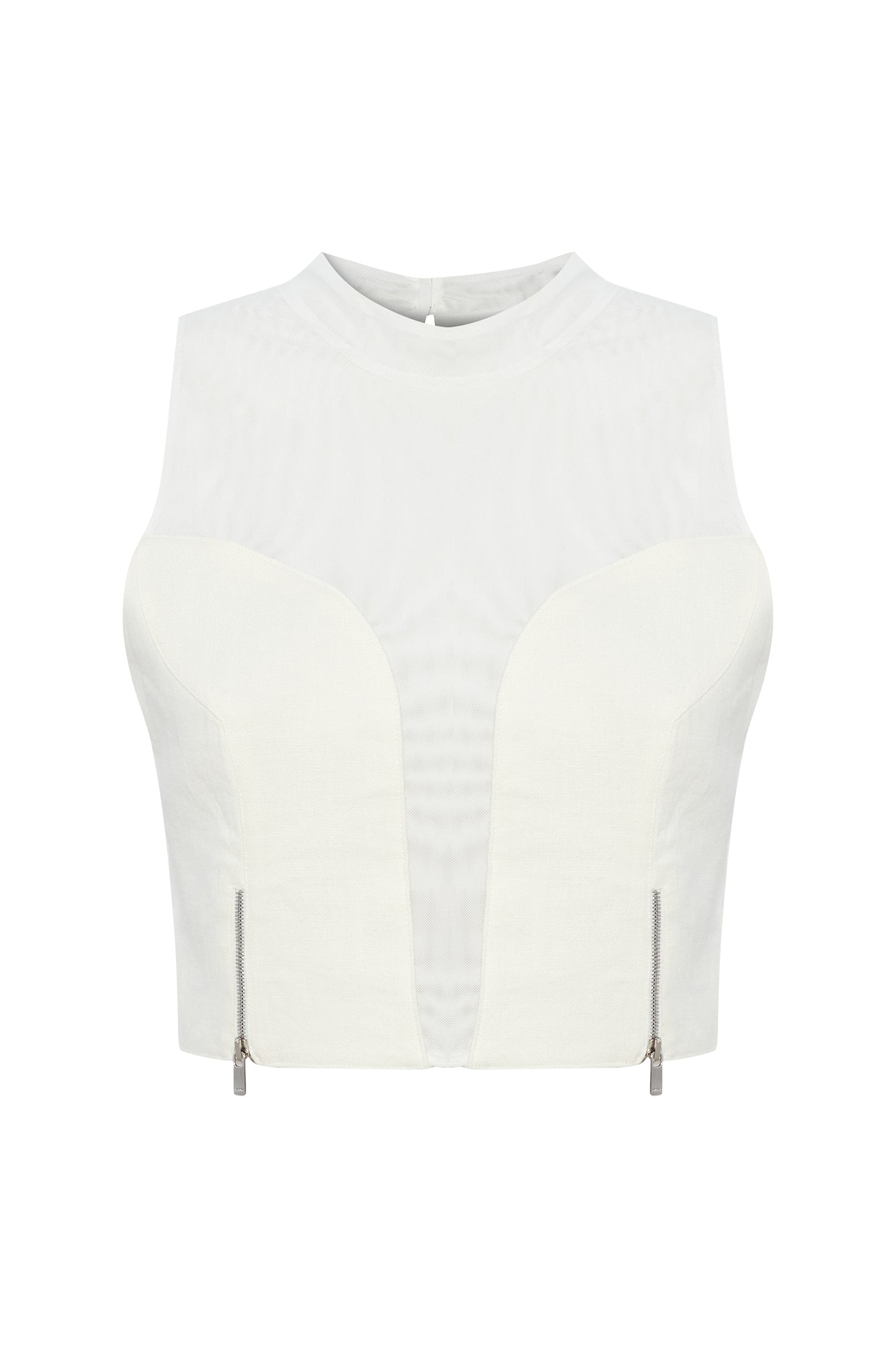 SERENA LINEN CROP