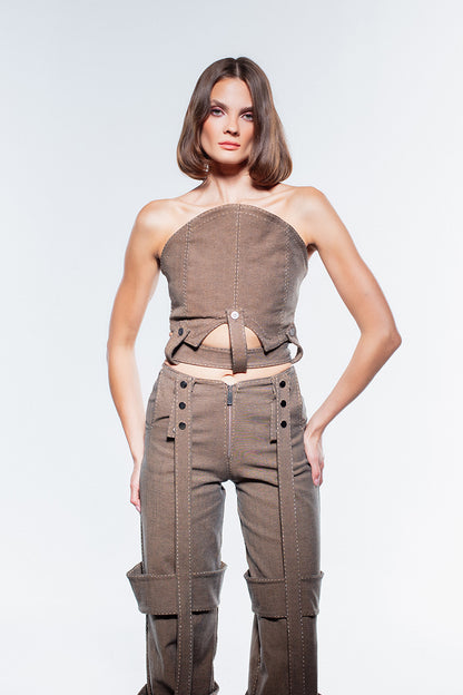 Wild Flower Corset Top