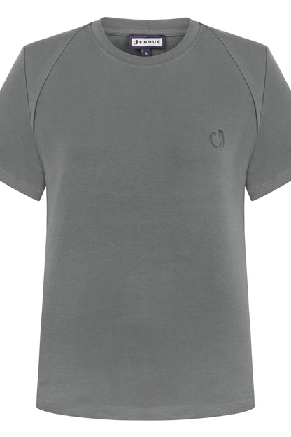 J Logo Oversize Basic T-Shirt